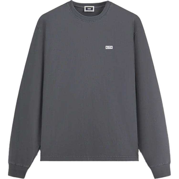 KITH KITH FW24 Long Sleeve LAX T Shirt Men's Gray
