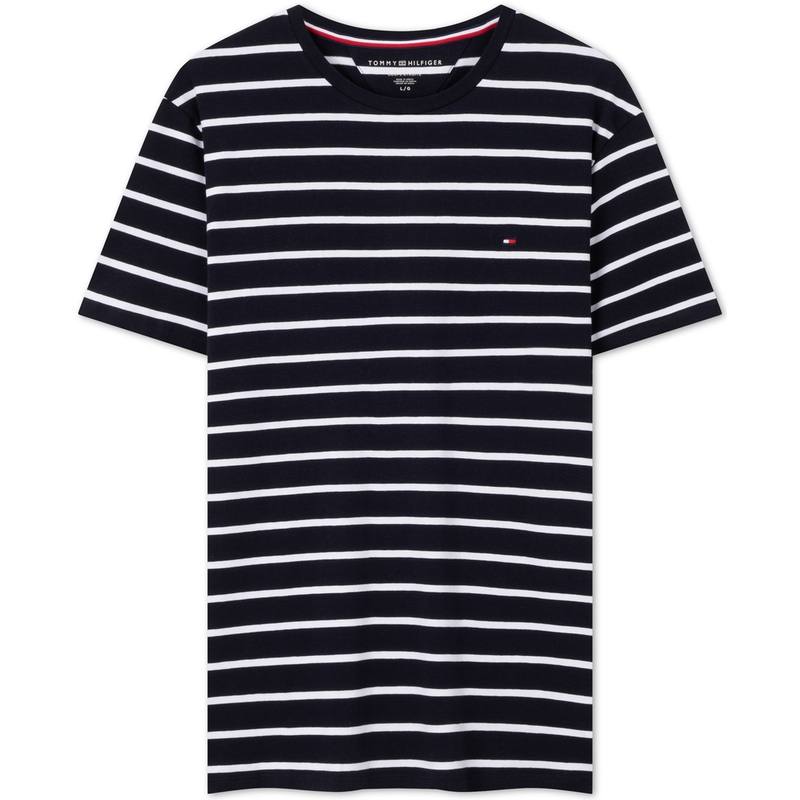 Tommy Hilfiger T Shirts Men's Crew Neck Moderate