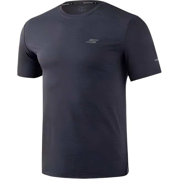 Skechers T Shirt Men's Carbon Black