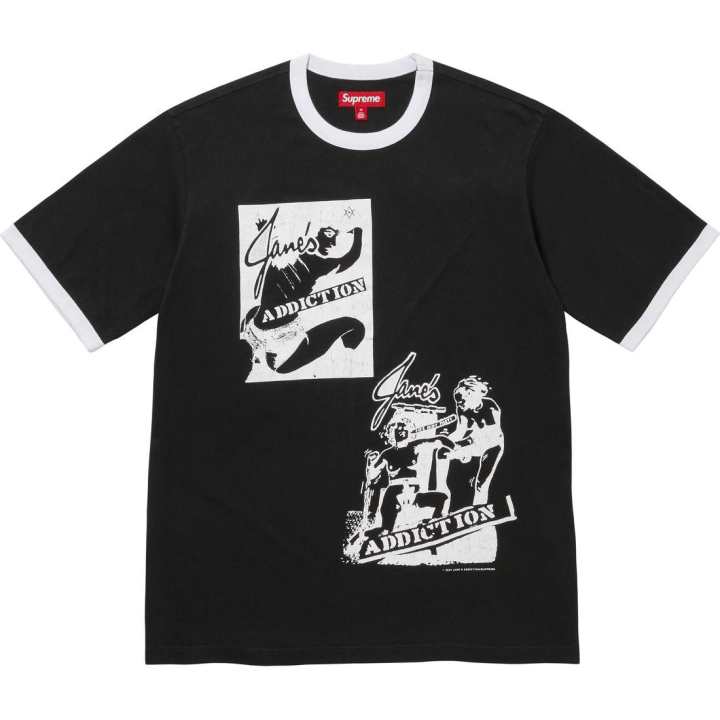 Supreme Supreme Jane's Addiction Ringer Tee