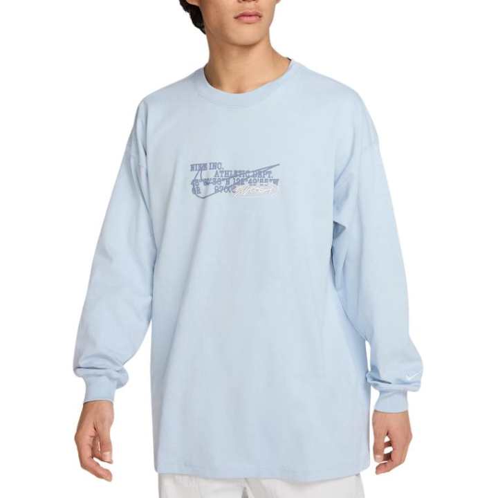 Nike Nike T Shirts Men's Blue Crew Neck