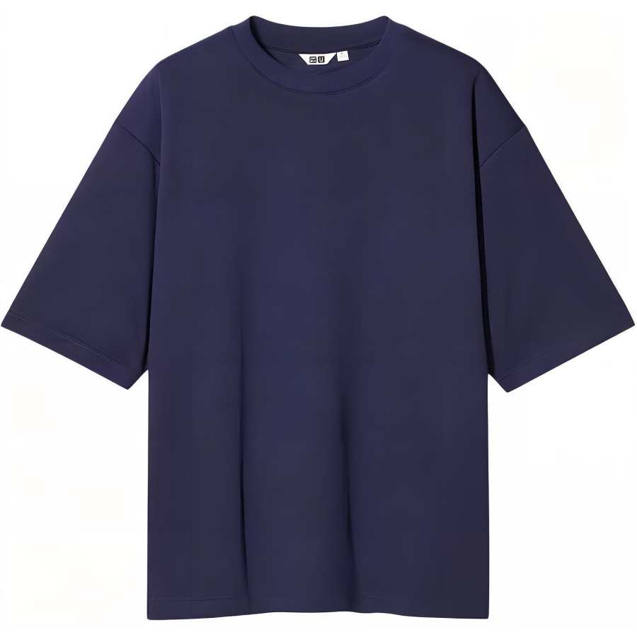 UNIQLO T Shirt Unisex Navy Blue
