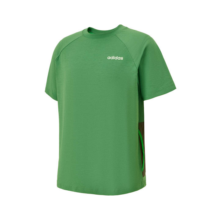 Adidas Adidas T Shirts Unisex Green Crew Neck Moderate