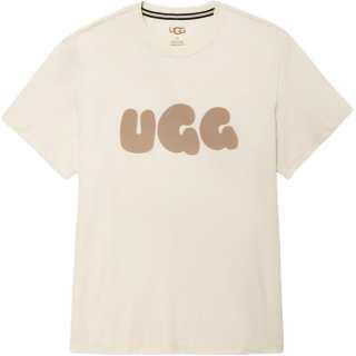 UGG T Shirts Men's Ivory Crew Neck Moderate