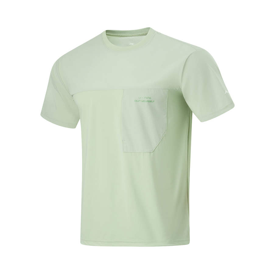 Li-Ning Li Ning T Shirt Men's Sage Green