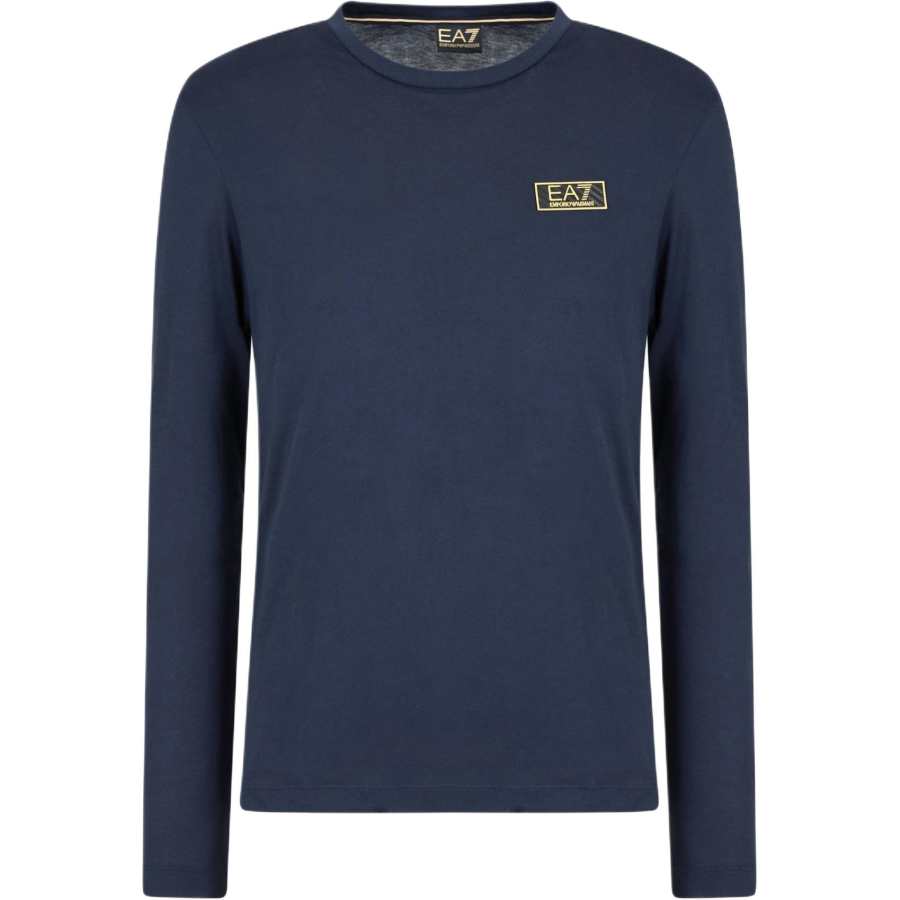 EMPORIO ARMANI EA7 FW24 T Shirt Men's Navy Blue