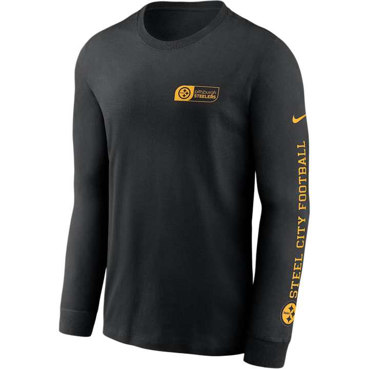 Nike Nike NFLAll Out Pittsburgh Steelers T Shirt Men's Black