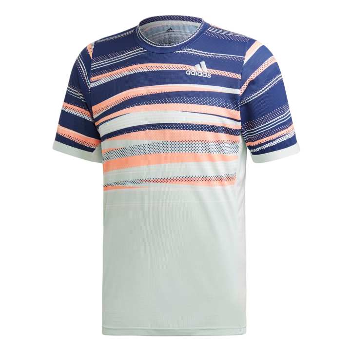 Adidas Adidas T Shirt Men's Symbol Green/Technology Indigo