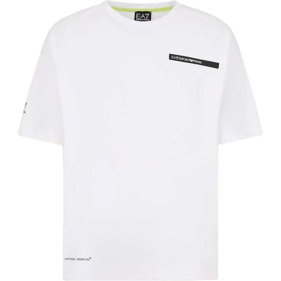 EMPORIO ARMANI EA7 SS24 T Shirt Men's White