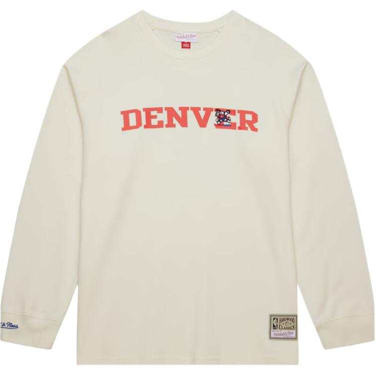 Mitchell Ness Mitchell Ness T Shirt Men's Cream