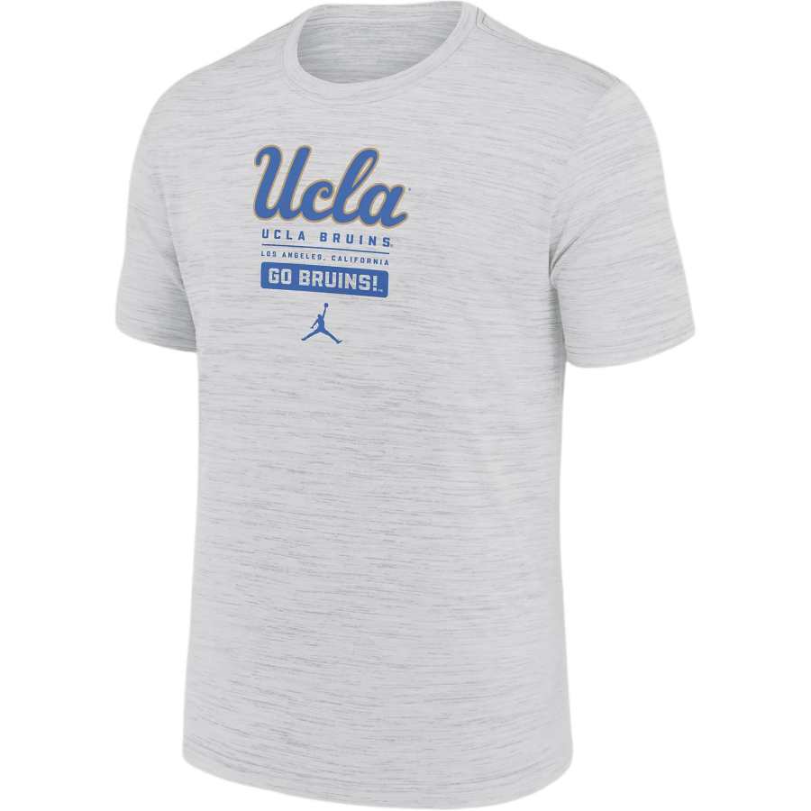 Jordan Jordan Ucla Bruins Campus Center Block Velocity Men's Jordan Brand Dri-FIT College T-Shirt