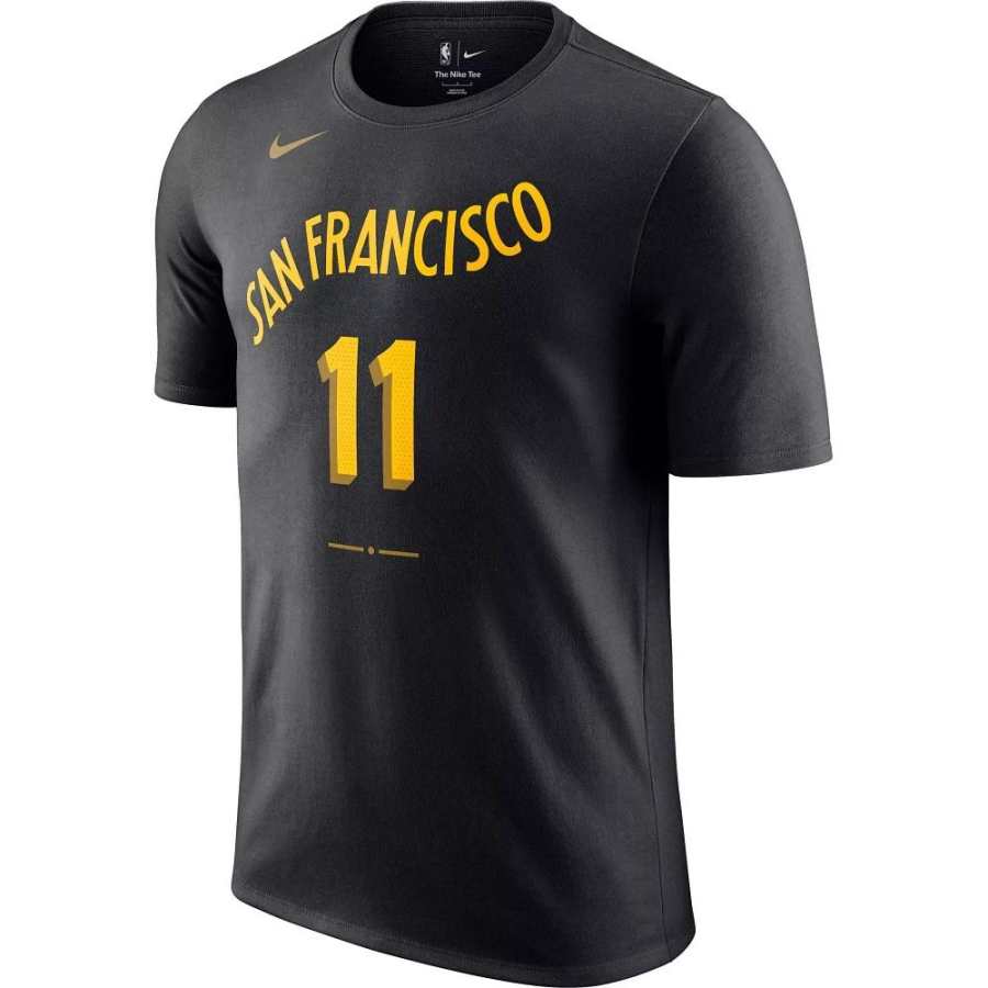 Nike Nike Golden State Warriors KLAY THOMPSON T Shirt Unisex Black