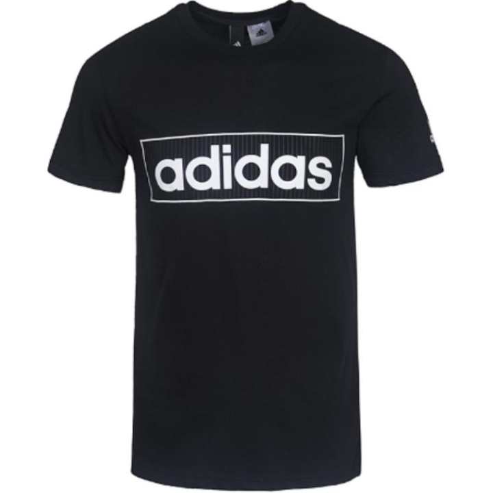 Adidas Adidas T Shirts Men's Black Crew Neck Moderate
