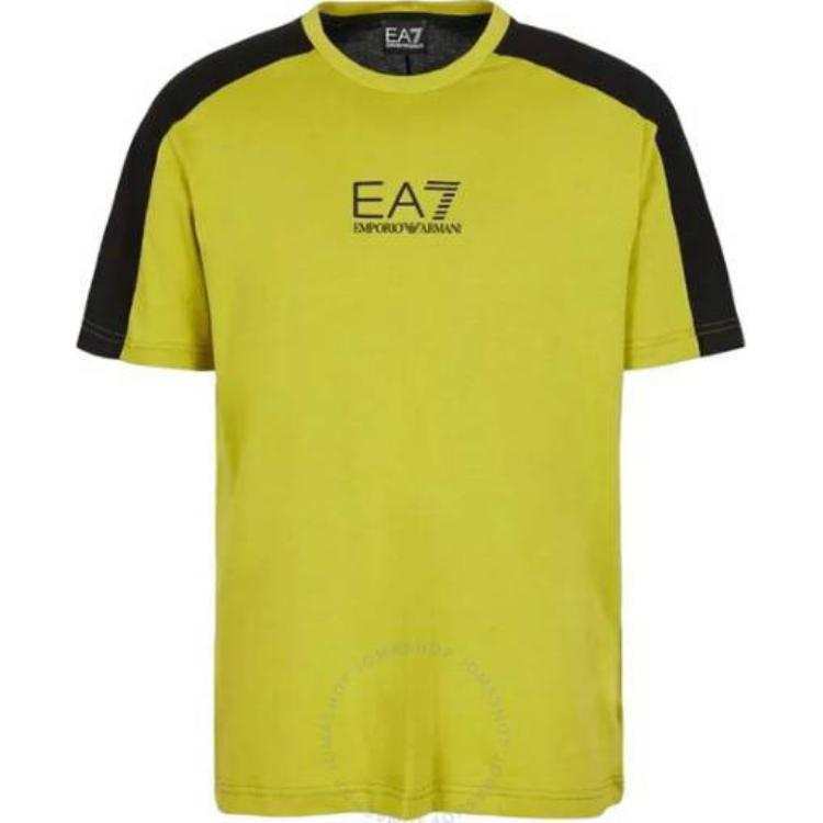 EMPORIO ARMANI EA7 T Shirt Men's Yellow