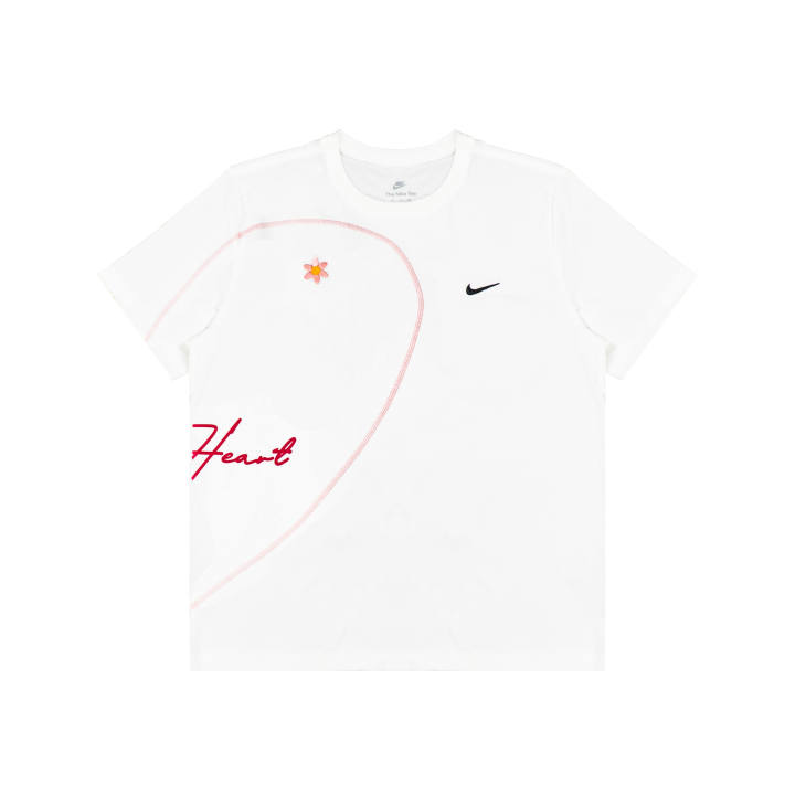 Nike Nike T Shirts Unisex White Crew Neck Moderate Straight Fit