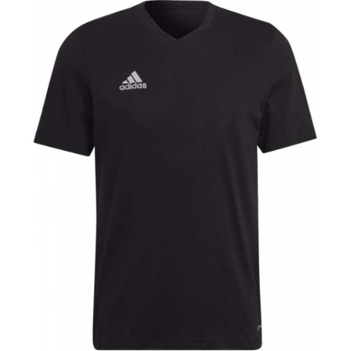 Adidas Adidas T Shirts Men's Black V Neck Moderate Straight Fit