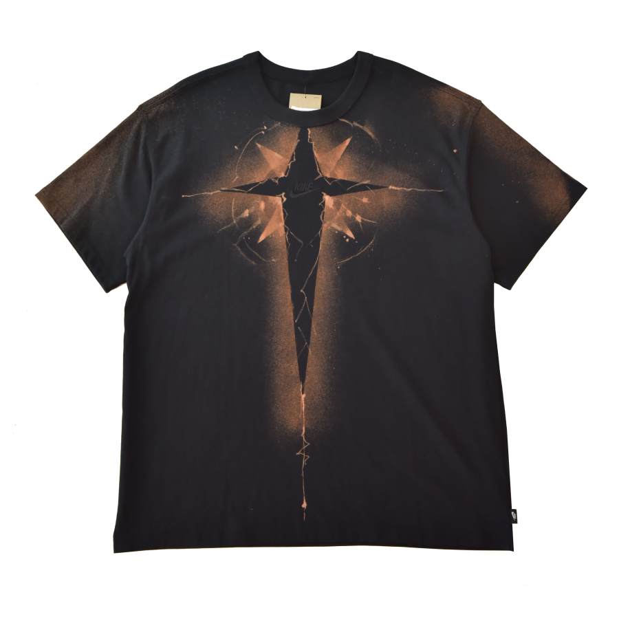 Nike Nike T Shirts Unisex Black Crew Neck Moderate Straight Fit