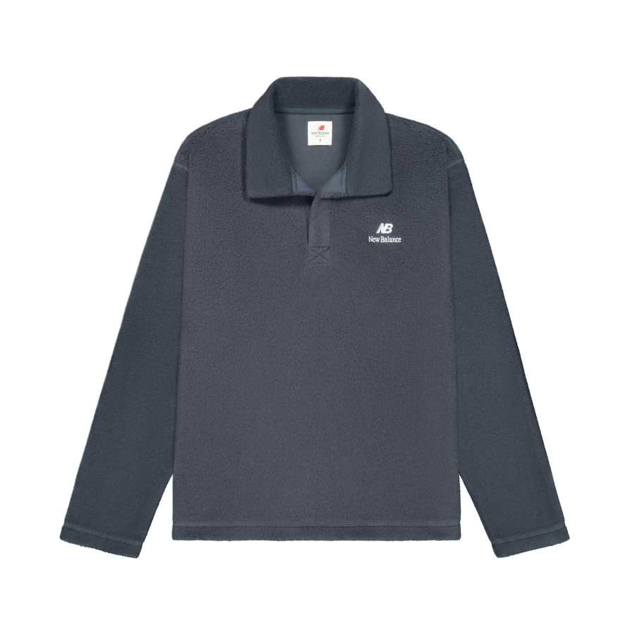 New Balance New Balance polar fleece polo shirt