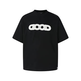 GB T Shirts Unisex Black Crew Neck Moderate