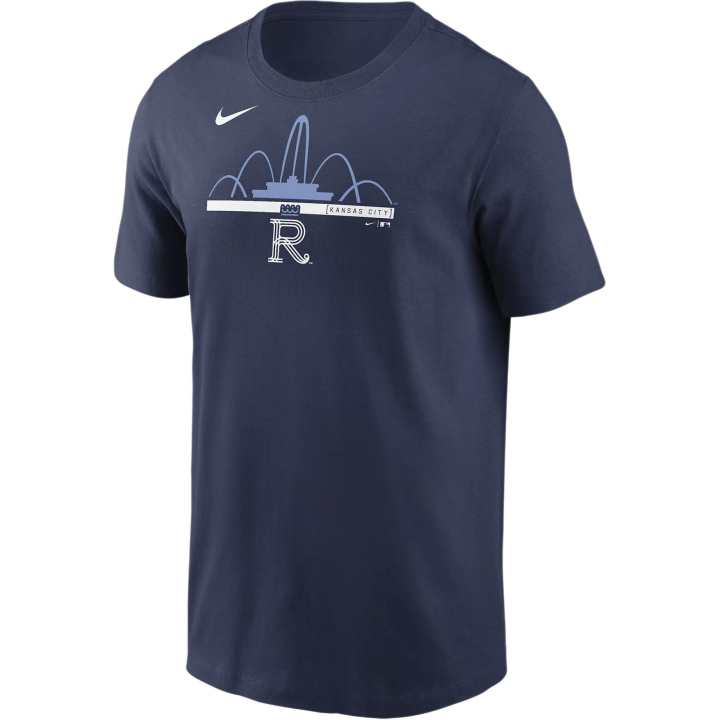 Nike Nike T Shirt Kansas City Royals Men's Marine Blue