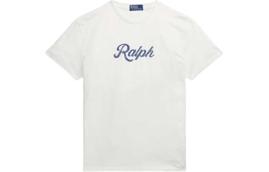 Polo Ralph Lauren SS24 T Shirt Classic Version Men's Nevis Island Ecru