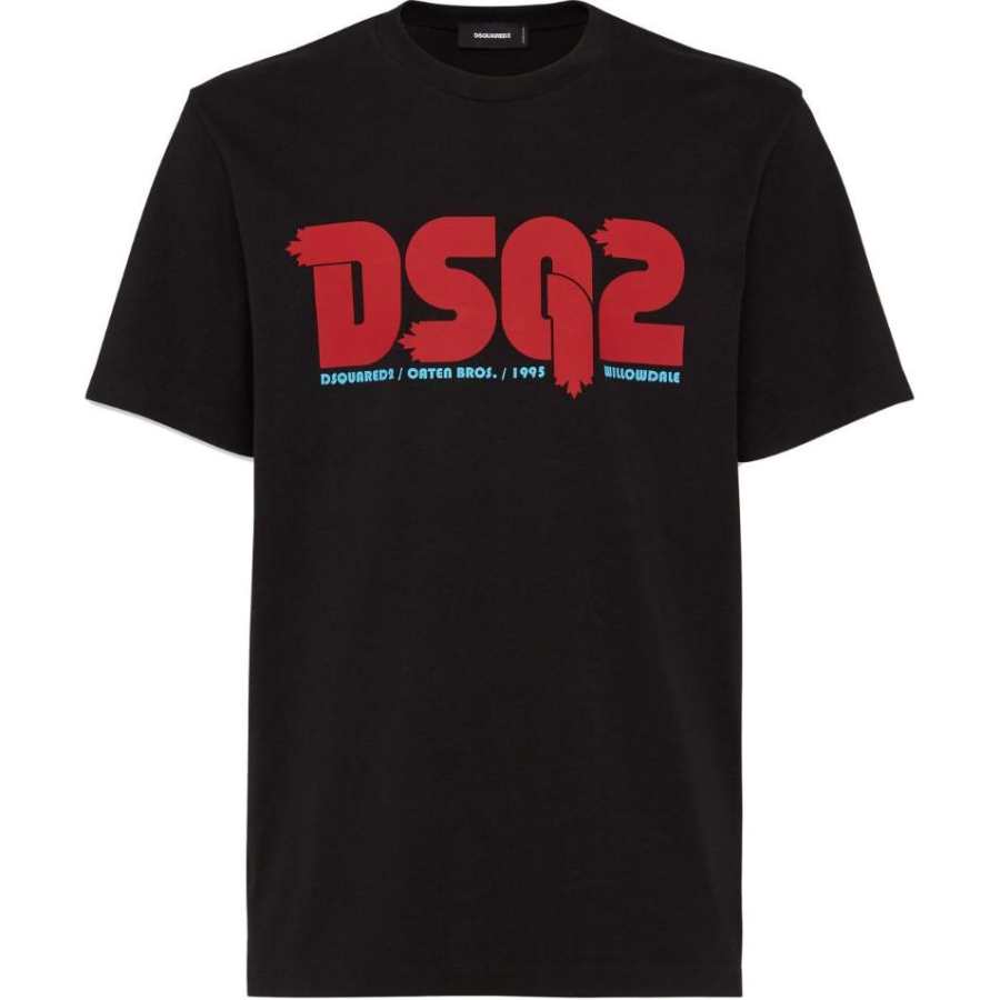 DSQUARED 2 DSQUARED 2 Logo Printed Crewneck T Shirt