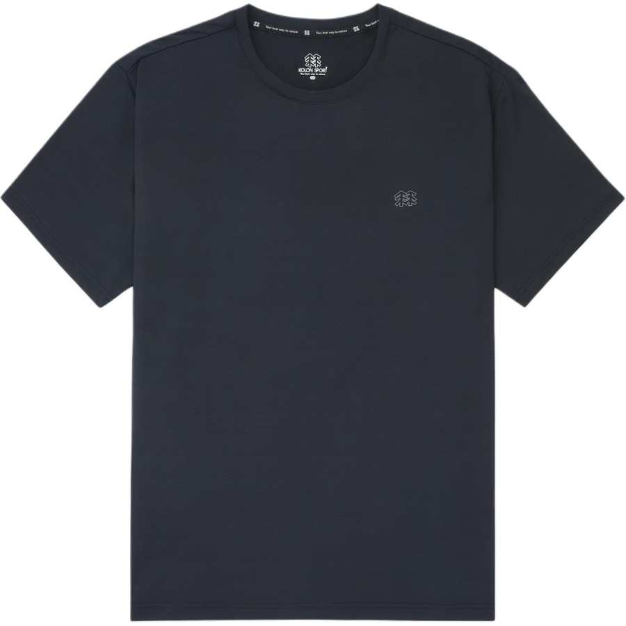 KOLON SPORT T Shirts Men's Crew Neck Moderate Straight Fit