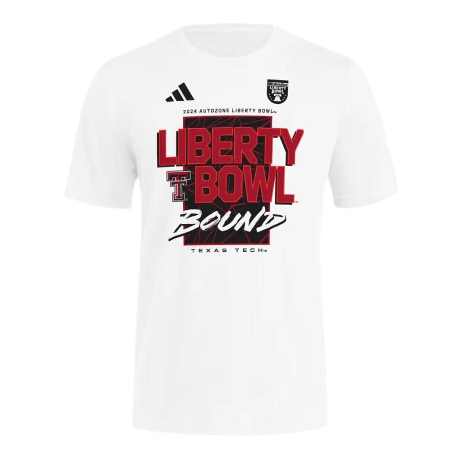 Adidas Adidas Free Shipping With AdiClub Texas Tech Liberty Bowl Participant Tee