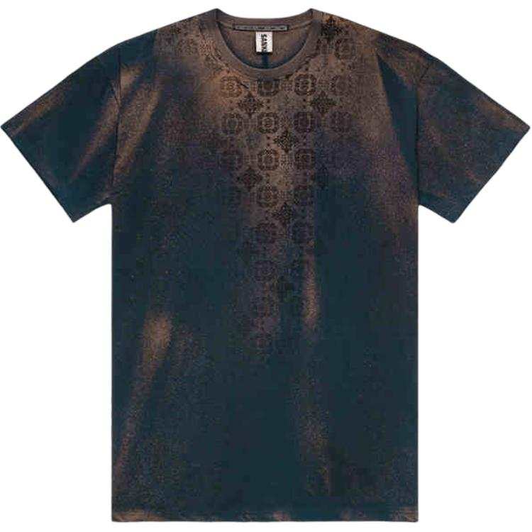 CLOT X SANKUANZ T Shirts Unisex Light Brown Crew Neck Moderate