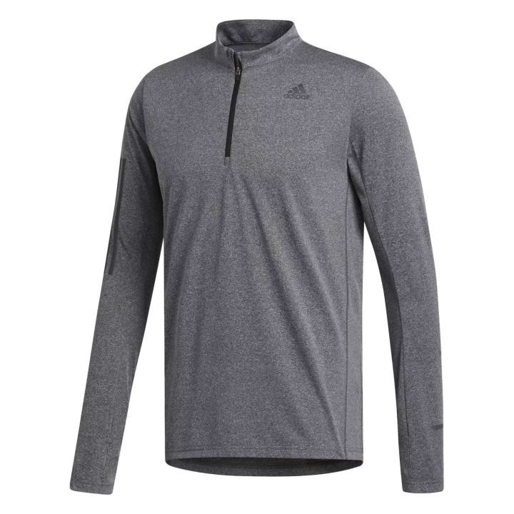 Adidas Adidas T Shirts Men's Black Stand Collar Moderate