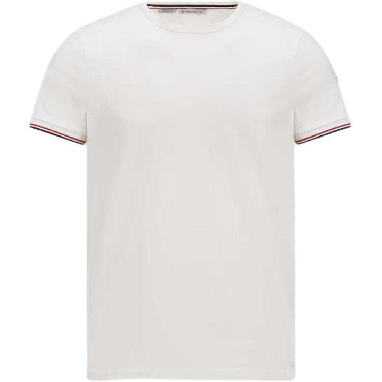 Moncler Tricolor Trimmed T Shirt