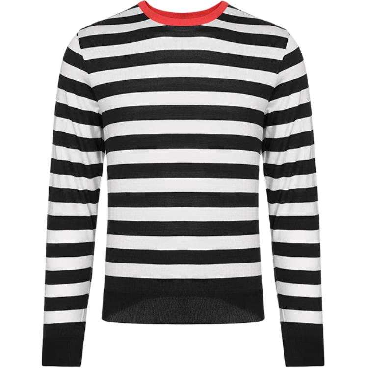 Paul & Shark T Shirt Men's Black White Stripes