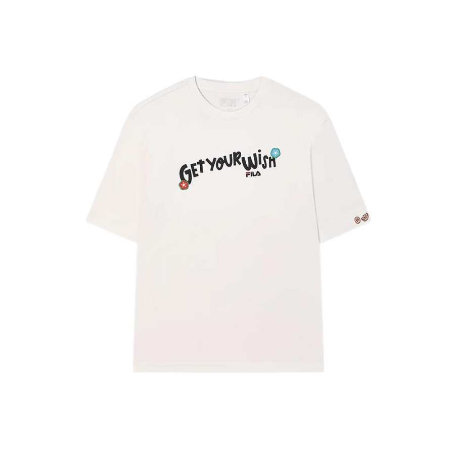 FILA ORIGINALE T Shirt Unisex Steam White