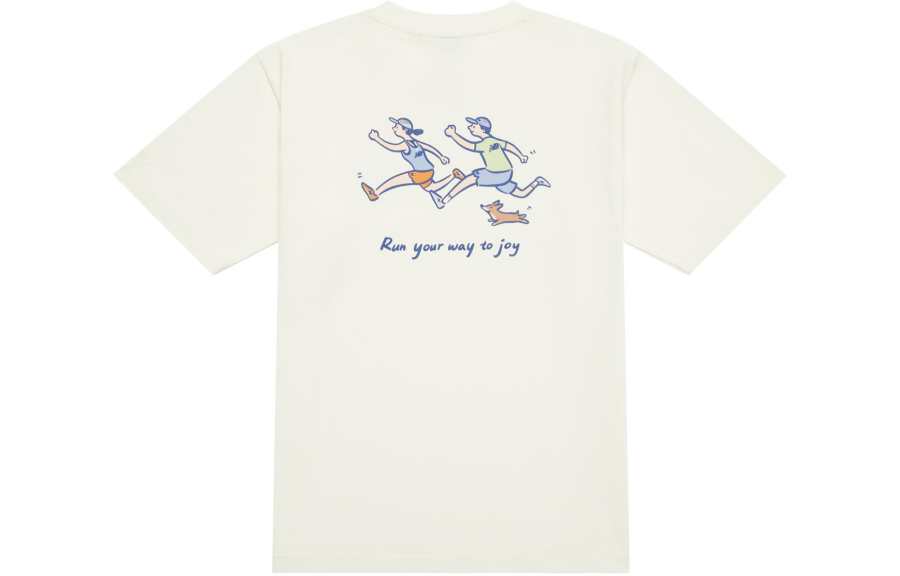 New Balance New Balance x PK SHEJISHILIANMINGKUAN Attraction Lifestyle Illustration Collection SS24 T Shirt Unisex Ecru