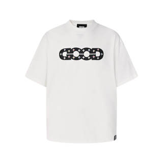 GB T Shirts Unisex White Crew Neck Moderate