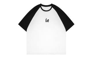 I.E T Shirts Unisex Crew Neck Moderate Straight Fit