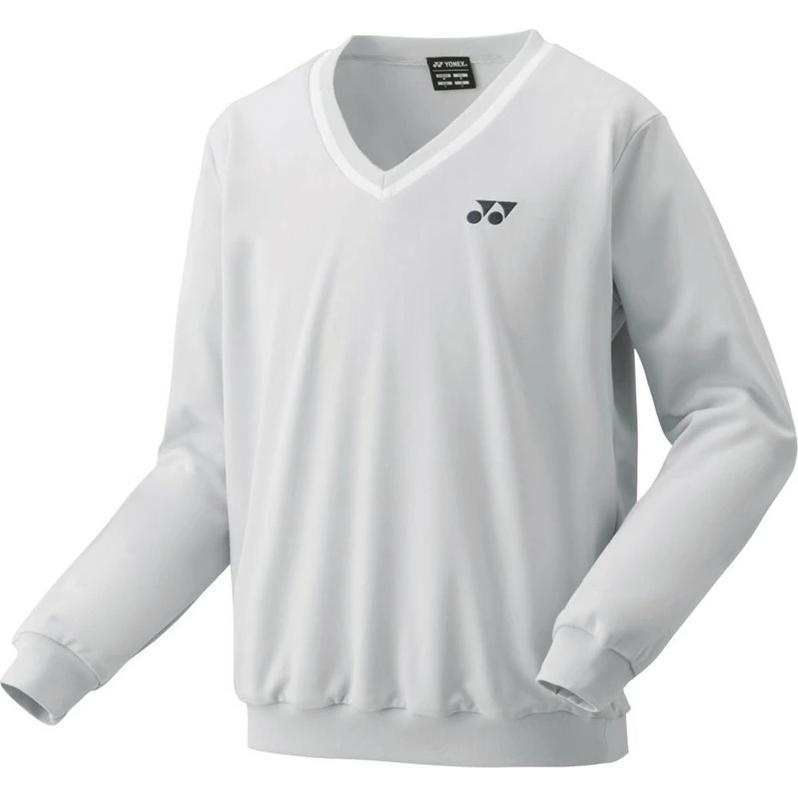 YONEX T Shirts Unisex White V Neck Moderate Straight Fit