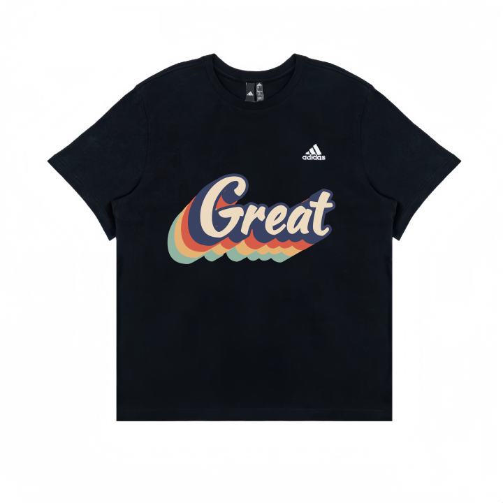 Adidas Adidas T Shirts Unisex Black Crew Neck Moderate Straight Fit