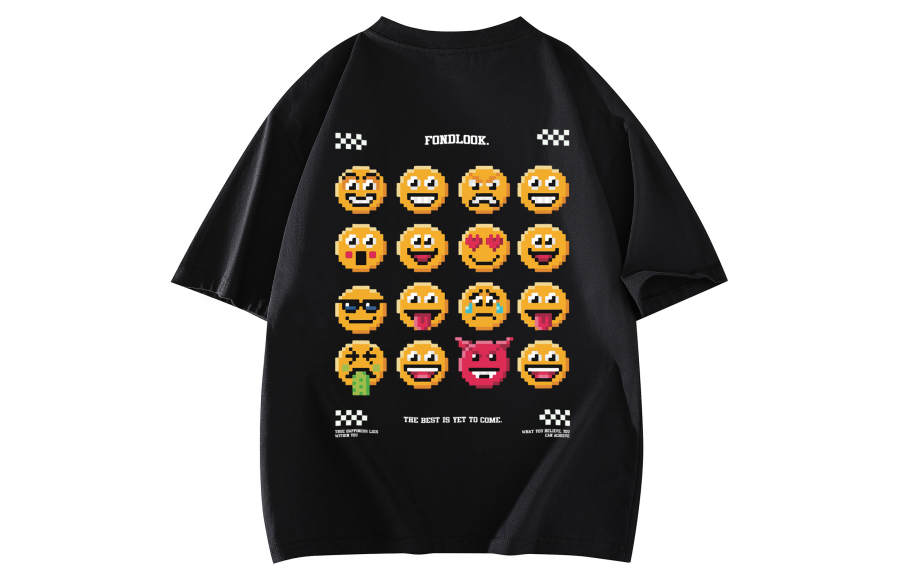 FONDLOOK T Shirts Unisex Crew Neck Moderate