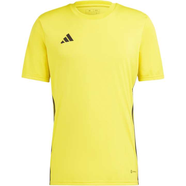 Adidas Adidas Clothing T Shirts Men's Yellow Crew Neck Moderate