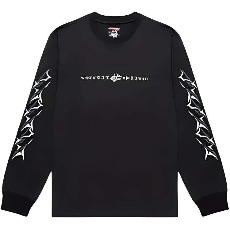 CLOT Black Thorn Collection Alienegra Black Collection T Shirt Unisex Dark Gray