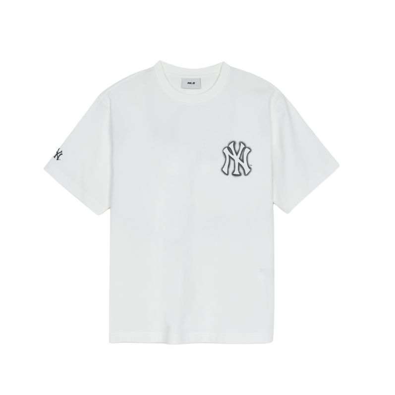 MLB MLB Basic New York Yankees T Shirt Unisex White