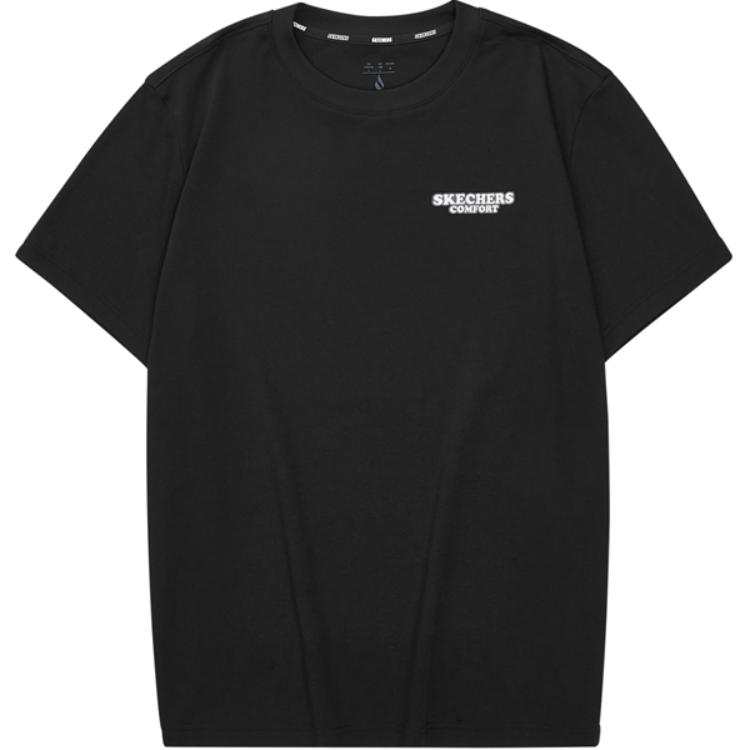 Skechers Sports Life Collection T Shirt Men's Carbon Black