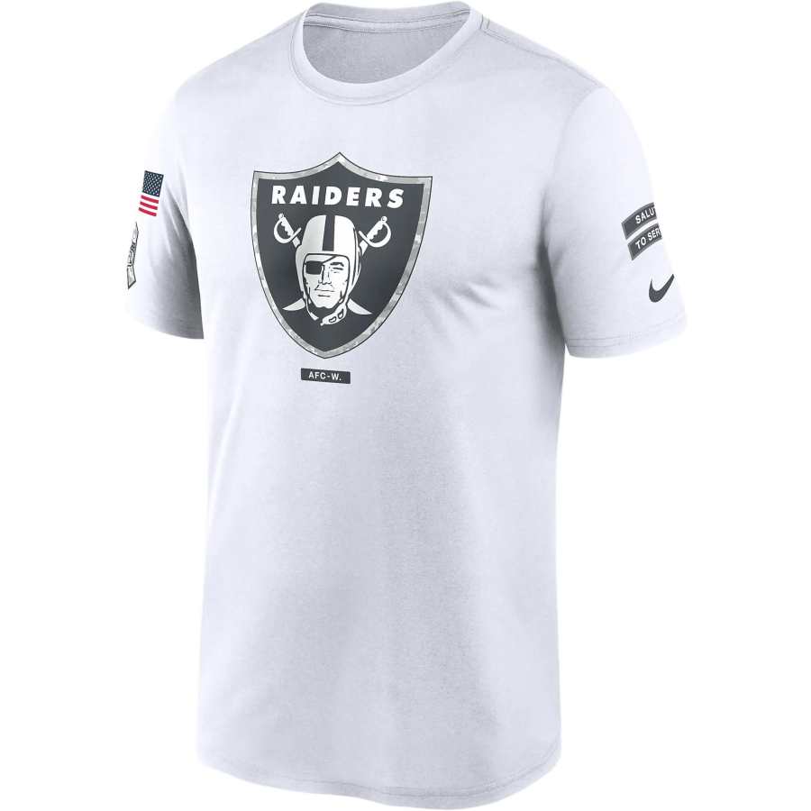 Nike Nike Las Vegas Raiders Salute To Service Primary Edge Legend Men's Nike Dri FIT Nfl T Shirt