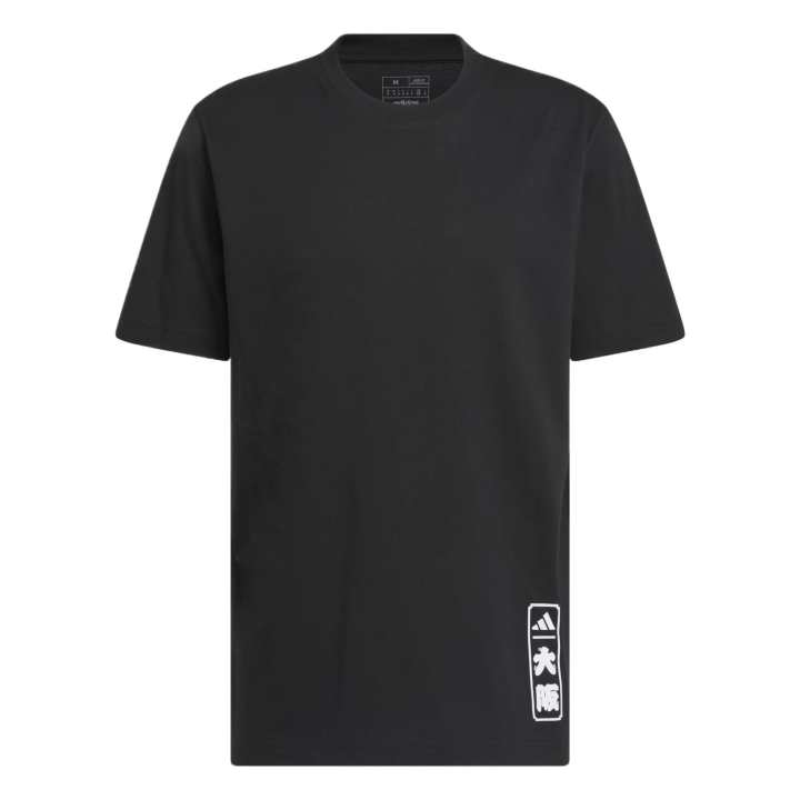 Adidas Adidas T Shirts Men's Black Crew Neck Moderate Straight Fit