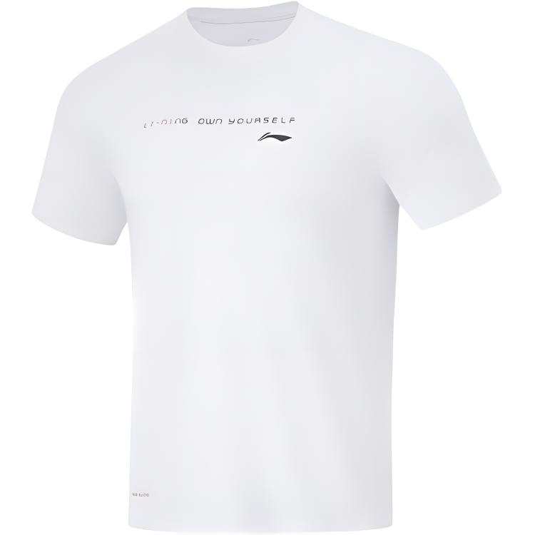 Li-Ning Li Ning Fitness Series T Shirt Men's Standard White
