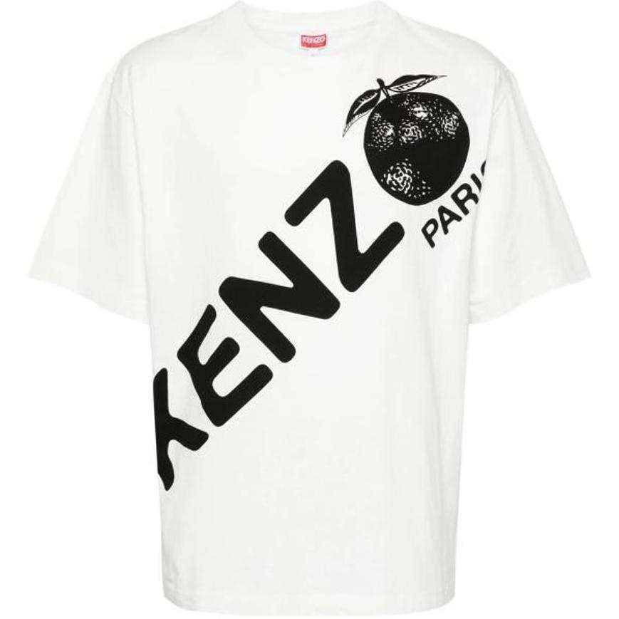 KENZO Logo Printed Crewneck T-Shirt