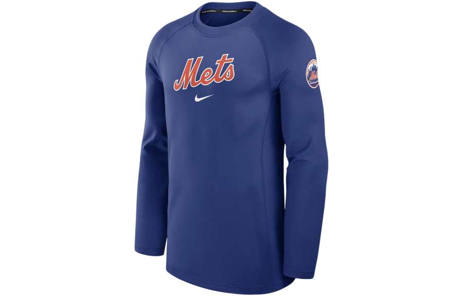 Nike Nike New York Mets Authentic Collection Game Time Men's Nike Dri-FIT Mlb Long-Sleeve T-Shirt