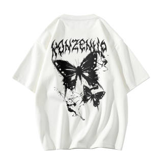 KONZEN· T Shirts Unisex Crew Neck Moderate Heavyweight