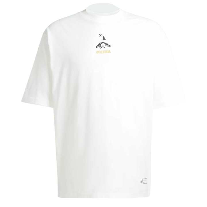 Adidas Adidas M PANDA GOAL T Shirt Unisex White